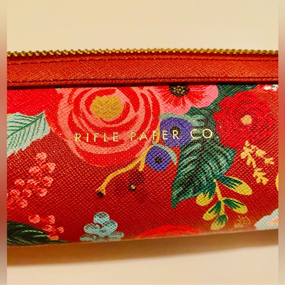 NWT Rifle Paper Co Pouch💗💗💗 - Picture 2 of 6